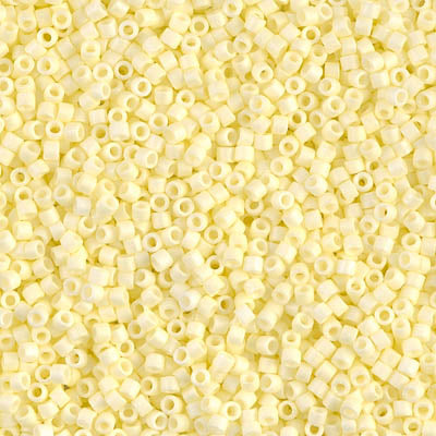 MIYUKI #11 DB 1521 - Matte Opaque Yellow AB - 5 gms