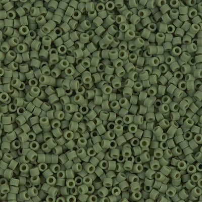 MIYUKI #11 DB 1585 - Matte Opaque Avocado - 5 gms