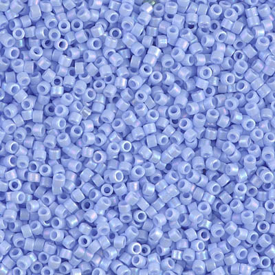 MIYUKI #11 DB 1596 - Matte Opaque Agate Blue AB - 5 gms
