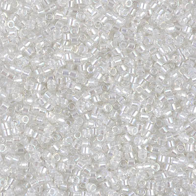 MIYUKI #11 DB 1671 - Pearl Lined Crystal AB - 5 gms