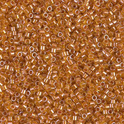 MIYUKI #11 DB 1702 - Copper Pearl Lined Marigold - 5 gms