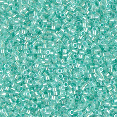MIYUKI #11 DB 1707 - Mint Pearl Lined Glacier Blue - 5 gms