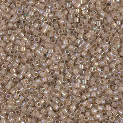MIYUKI #11 DB 1731 - Beige Lined Opal AB - 5 gms