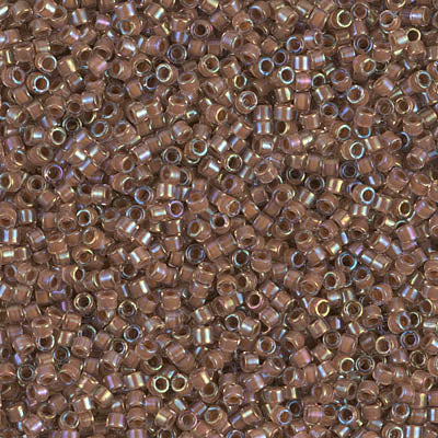 MIYUKI #11 DB 1732 - Coco Lined Crystal AB - 5 gms