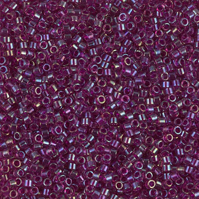 MIYUKI #11 DB 1747 - Fuchsia Lined Amethyst AB - 5 gms