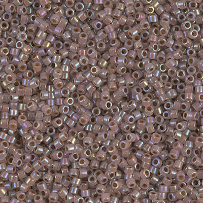 MIYUKI #11 DB 1749 - Cocoa Lined Opal AB - 5 gms
