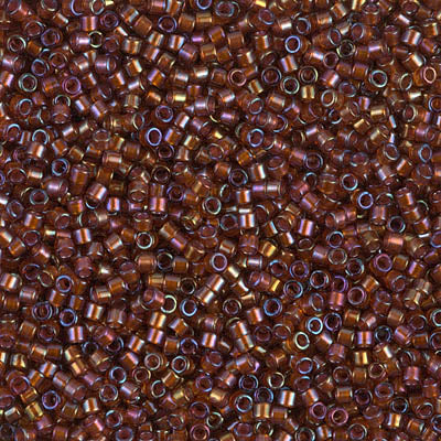 MIYUKI #11 DB 1750 - Sparkling Beige Lined Root Beer AB - 5 gms