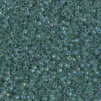 MIYUKI #11 DB 1768 - Forest Green Lined Opal AB - 5 gms