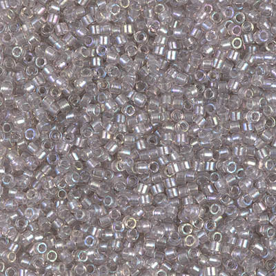 MIYUKI #11 DB 1771 - Sparkling Pewter Lined Light Tea Rose AB - 5 gms