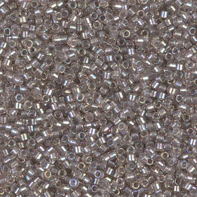 MIYUKI #11 DB 1772 - Sparkling Pewter Lined Crystal AB - 5 gms