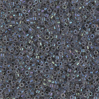 MIYUKI #11 DB 1774 - Grey Lined Opal AB - 5 gms
