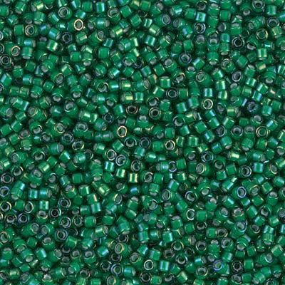 MIYUKI #11 DB 1788 - White Lined Emerald AB - 5 gms