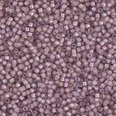 MIYUKI #11 DB 1791 - White Lined Smoky Amethyst AB - 5 gms