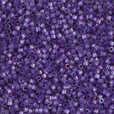 MIYUKI #11 DB 1810 - Dyed Purple Silk Satin - 5 gms