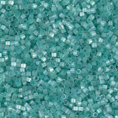 MIYUKI #11 DB 1812 - Dyed Light Aqua Green Silk Satin - 5 gms