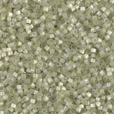 MIYUKI #11 DB 1815 - Dyed Pale Lime Silk Satin - 5 gms