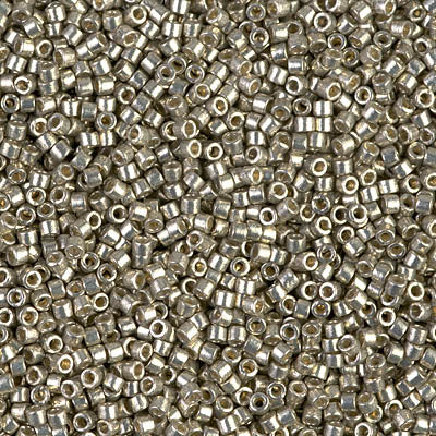 MIYUKI #11 DB 1851 - DURACOAT Galvanised Light Smoky Pewter - 5 gms