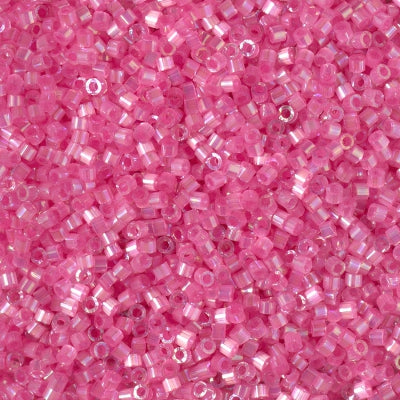 MIYUKI #11 DB 1867 - Silk Inside Dyed Rose AB - 5 gms