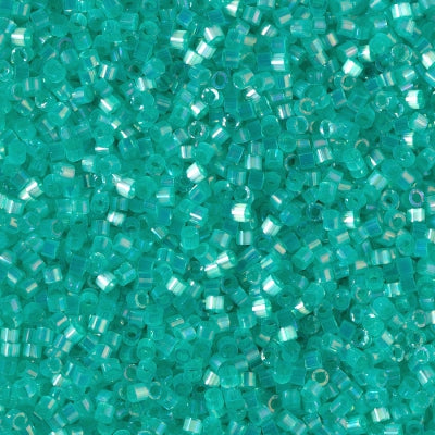 MIYUKI #11 DB 1869 - Silk Inside Dyed Aqua Green AB - 5 gms