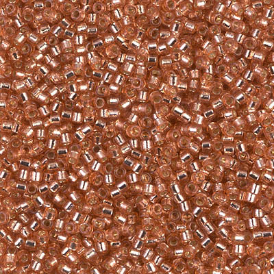 MIYUKI #11 DB 2151 - DURACOAT Silver Lined Rose Copper - 5 gms