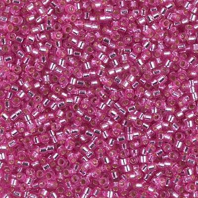 MIYUKI #11 DB 2153 - DURACOAT Silver Lined Pink Parfait - 5 gms