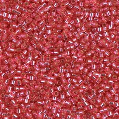 MIYUKI #11 DB 2154 - DURACOAT Silver Lined Hibiscus - 5 gms