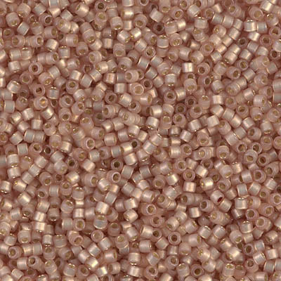 MIYUKI #11 DB 2177 - DURACOAT Silver Lined Semi Frosted Mica - 5 gms
