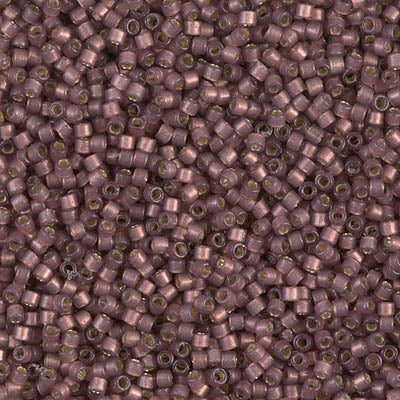 MIYUKI #11 DB 2183 - DURACOAT Silver Lined Semi Frosted Raisin - 5 gms