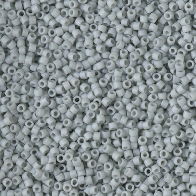MIYUKI #11 DB 2281 - Frosted Opaque Glazed Cadet Grey - 5 gms
