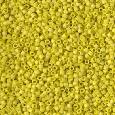 MIYUKI #11 DB 2283 - Frosted Opaque Glazed Yellow - 5 gms
