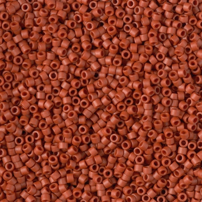 MIYUKI #11 DB 2288 - Frosted Opaque Glazed Red - 5 gms
