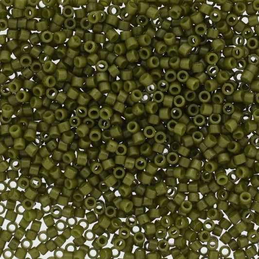 MIYUKI #11 DB 2357 - DURACOAT Opaque Army Green - 5 gms