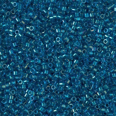 MIYUKI #11 DB 2385 - Fancy Lined Teal Blue - 5 gms