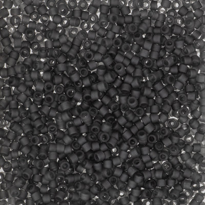 MIYUKI #11 DB 2406 - Matte Transparent Charcoal - 5 gms