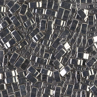 MIYUKI Half Tila Bead - HTL 194 - Palladium Plated - 10 gms