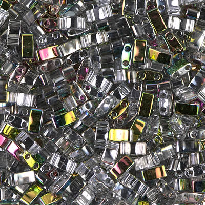 MIYUKI Half Tila Bead - HTL 4552 - Crystal Vitrail - 10 gms
