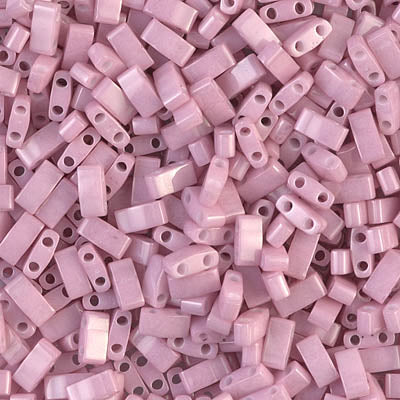 MIYUKI Half Tila Bead - HTL 599 - Opaque Antique Rose Luster - 10 gms