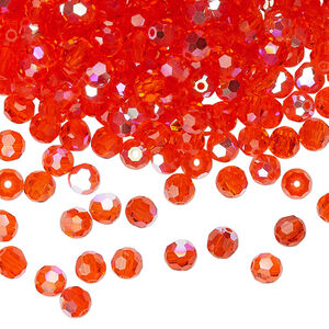 PRECIOSA 4mm Rounds - Hyacinth AB - 72 pcs ( 1/2 gross)