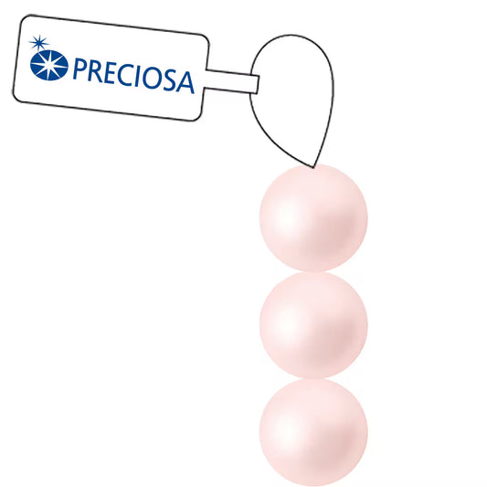 PRECIOSA 4mm Pearls - Rosaline - 1 Strand - 31 pcs