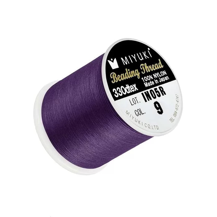 MIYUKI Nylon Beading Thread # 9 - Purple