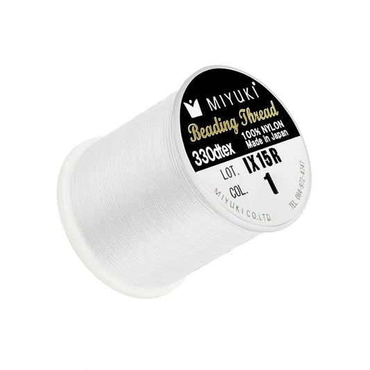 MIYUKI Nylon Beading Thread # 1 - White