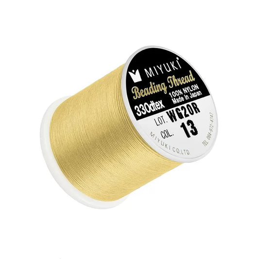 MIYUKI Nylon Beading Thread # 13 - Yellow