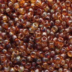 TOHO #11 Seeds -Y301 - HYBRID Frosted Natural Picasso - 10 gms