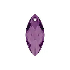 Swarovski 6110 - 30x14mm - Teardrop Pendant - Amethyst