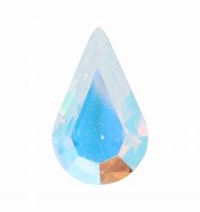 Swarovski 4300 - Pear - 13x7mm - Crystal AB - Pack 4