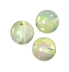 Swarovski 5028 - Globe Beads - 10mm - Luminous Green - 2 pieces