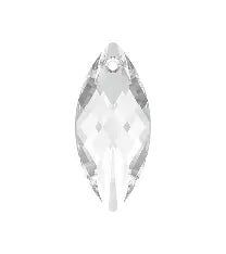 Swarovski 6110 - 40x18mm - Teardrop Pendant - Crystal