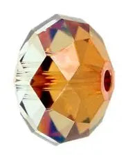 Swarovski 5040 - Rondelle Beads - 6mm - Crystal Copper - 6 pieces