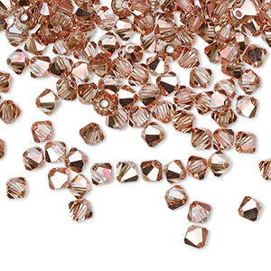 PRECIOSA 3mm Bicones - Capri Gold - 144 pcs ( 1 gross)