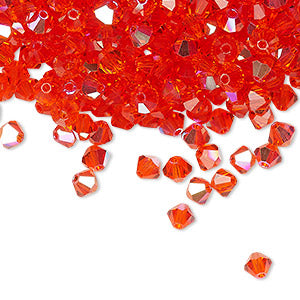 PRECIOSA 4mm Bicones - Hyacinth AB - 144 pcs ( 1 gross)